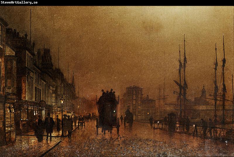 John Atkinson Grimshaw The Broomielaw